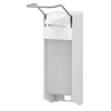 ingo-man classic Seifen-/Desinfektionsmittelspender 1398800,  Langer Bedienhebel,  Aluminium,  pulverbeschichtet,  weiß,  T 26 P/25