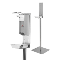 ingo-man CV-Desinfektionssäule mit Händedesinfektionsspender 3401491,  500 ml - Spender