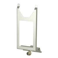 ingo-man plus VF IMPT Verschlussblende 2400076,  Aluminium,  eloxiert,  mattsilber,  A Touchless