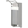 ingo-man Seifen-/Desinfektionsmittelspender 1005100,  TLS 26/25 für 1 Liter - Flaschen,  langer Armhebel