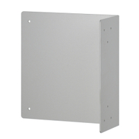 ingo-man WP E A Winkelplatte,  Aluminium 290100,  1 Stück,  Farbe: grau