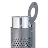 Innenbehälter -Stahlblech- feuerverzinkt 7039-01,  Durchmesser 325mm,  Höhe 445mm