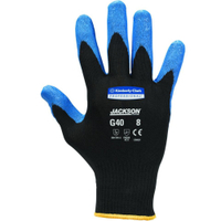 JACKSON SAFETY* G40 Schaumbeschichtete Handschuhe 40227,  1 Karton = 5 Beutel à 12 Paare = 120 Handschuhe,  Größe 9