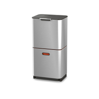 Joseph Joseph Mülltrennsystem Totem Max,  60 Liter 30060,  1 Mülltrennsystem,  Farbe: Edelstahl