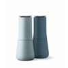Joseph Joseph Salz und Pfeffermühlen Set Milltop,  Keramikmahlwerk 20157,  1 Gewürzmühlen Set,  Farbe: Dunkelblau und Hellblau