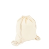 Jute statt Plastik Baumwolltasche Turnbeutel,  38 x 44 cm,  natur 1 Karton = 150 Stück