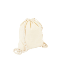 Jute statt Plastik Baumwolltasche Turnbeutel,  38 x 44 cm,  natur 1 Karton = 150 Stück