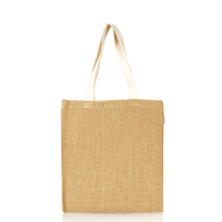 Jute statt Plastik Jutebeutel Einkauftasche 38 x 42 cm,  natur 1 Stück