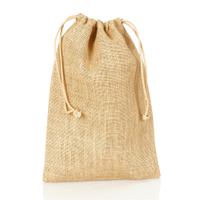Jute statt Plastik Jutesäckchen 23 x 34 cm,  natur 1 Karton = 200 Stück