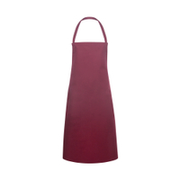 Karlowsky Basic Latzschürze,  75 x 100 cm BLS 3 ,  Farbe: bordeaux