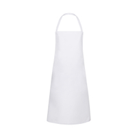 Karlowsky Basic Latzschürze,  75 x 100 cm BLS 3 ,  Farbe: weiß