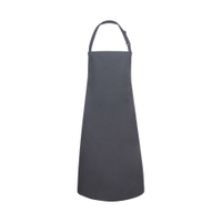 Karlowsky Basic Latzschürze mit Schnalle,  75 x 90 cm BLS 4,  Farbe: anthrazit