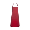 Karlowsky Basic Latzschürze mit Schnalle,  75 x 90 cm BLS 4,  Farbe: rot