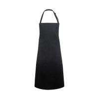 Karlowsky Basic Latzschürze mit Schnalle,  75 x 90 cm BLS 4,  Farbe: schwarz