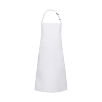 Karlowsky Basic Latzschürze mit Schnalle,  75 x 90 cm BLS 4,  Farbe: weiß