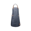 Karlowsky Leder Latzschürze,  60 x 82 cm LS 23,  Farbe: tinte