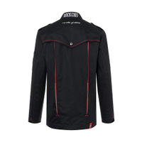 Karlowsky Rock Chef Kochjacke,  schwarz RCJM 2 ,  Größe: 50