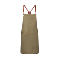 Karlowsky Urban X-Style Latzschürze,  68 x 80 cm LS 25,  Farbe: khaki