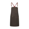 Karlowsky Urban X-Style Latzschürze,  68 x 80 cm LS 25,  Farbe: schokolade