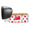 KATRIN Aktionsset Handtuchrollenspender + Handtuchpapierrolle 407110 + 306200,  1 Aktionsset