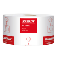 KATRIN Classic Gigant S 2 Toilettenpapier ø19cm 106108,  1 Paket = 12 Rollen à 1600 Blatt