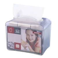 KATRIN Easy 1 Papierspender 225640,  Maße (H x B x T): 193 x 120 x 168 mm