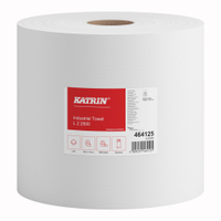 Katrin Plus L 2 2500,  Putztuchrolle,  weiß 22, 0 x 30, 0 cm,  2-lagig 464125,  1 Paket = 2 Rollen = 1 Doppelrolle