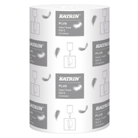 KATRIN Plus S Handtuchrolle 475218,  1 Karton = 12 Rollen