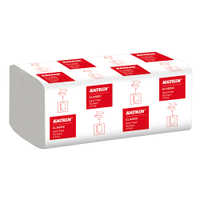 KATRIN V-Falz Falthandtücher Zick Zack 200 Blatt,  Handy Pack 355880,  1 Karton = 20 Packungen à 200 Blatt