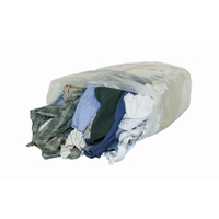 Kattun Putzlappen aus gewebter Ware,  bunt 1 Paket = 10kg gepresst
