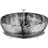 Küchenprofi Dämpfeinsatz,  klappbar 10 2548 28 24,  Durchmesser: 24 cm