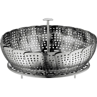 Küchenprofi Dämpfeinsatz,  klappbar 10 2548 28 24,  Durchmesser: 24 cm