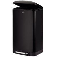 Kela Davino Tretmülleimer,  30 Liter 10923,  Farbe: schwarz