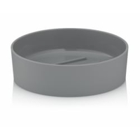 Kela Lis Seifenschale,  Kunststoff 23660,  Farbe: grau