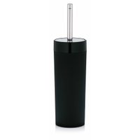 Kela Lis WC Garnitur,  Ø 9 cm 21739,  Farbe: schwarz