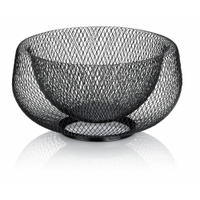 Kela Marlo Obstkorb,  Metall 12511,  Maße (H x Ø): 14, 5 x 28, 5 cm