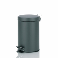 Kela Monaco Kosmetikeimer,  3 Liter 21885,  Farbe: dunkelgrau