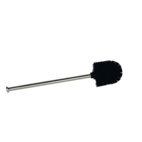 Kela Pulcro WC Bürste mit Griff aus Edelstahl 18962,  Farbe: schwarz