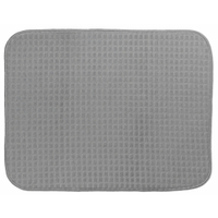 Kela Rapida Abtropfmatte,  Polyester 11642,  Farbe: grau