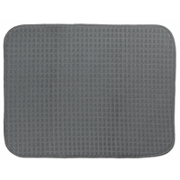 Kela Rapida Abtropfmatte,  Polyester 11707,  Farbe: graphitgrau