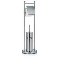 Kela Swing Toilettengarnitur,  Edelstahl 22492,  Maße (H x Ø): 77, 5 x 22 cm