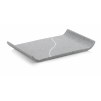 Kela Talus Handtuchablage,  Natursteinoptik 20209,  Maße (L x B x H): 30, 5 x 20 x 3, 5 cm