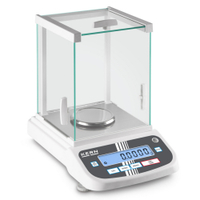 KERN Analysewaage ADB 200-4,  Wägeplatte Ø 90 mm,  d 0, 0001 g ADB 200-4,  Wägebereich (max.): 210 g