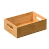Kesper Aufbewahrungsbox Bambus,  stapelbar 57403,  1 Aufbewahrungsbox,  Maße (B x L x H): 24 x 16, 5 x 8 cm
