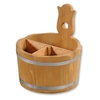 Kesper Besteckbehälter,  Kiefer 69295,  1 Besteckhalter,  Durchmesser: 17 cm