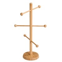 Kesper Brezelständer Bambus,  6-armig 58616,  1 Brezelständer,  Höhe: 50 cm