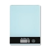 Kesper Digitale Küchenwaage mit Glasablage 70906,  Farbe: blau