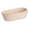 Kesper Gärkörbchen oval,  Baumwolle und Rattan 19632,  1 Gärkörbchen,  Länge: 28 cm