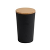 Kesper Müslibecher to go,  moderne Vorratsdose 92525,  Maße: ø 11, 5 cm,  Höhe: 18, 7 cm,  schwarz