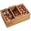 Kesper Nussschale mit Knacker Set,  2-teilig 28630,  1 Set,  Maße (H x B x L): 8, 8 x 8, 5 x 16 cm